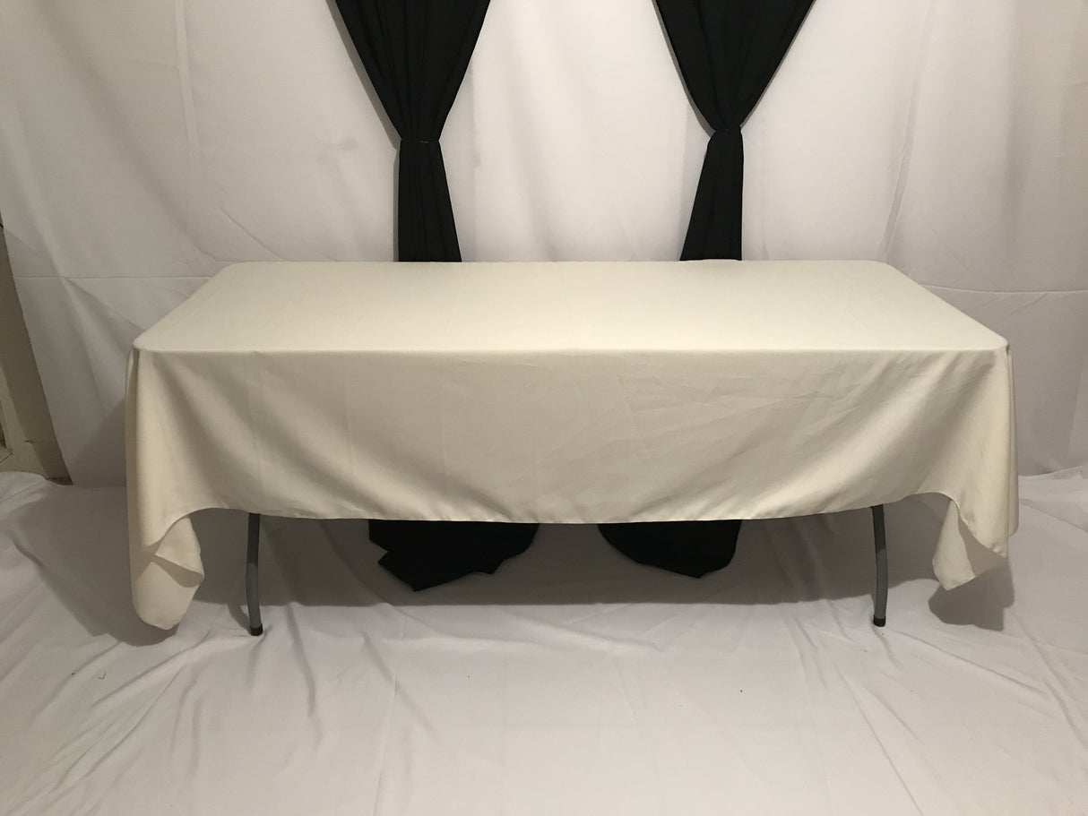 Polyester Backdrops Polyester Fabric - White, 10 Ft X 8 Ft (2 Panels)