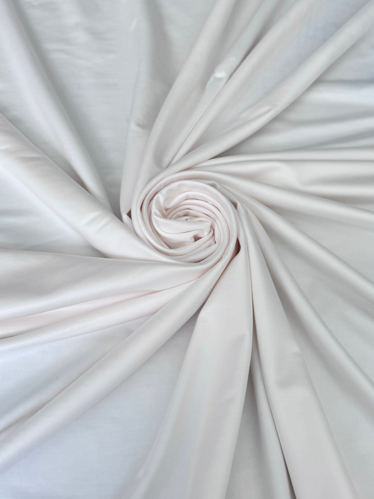 Ivory 4-Way Stretch Faux Leather