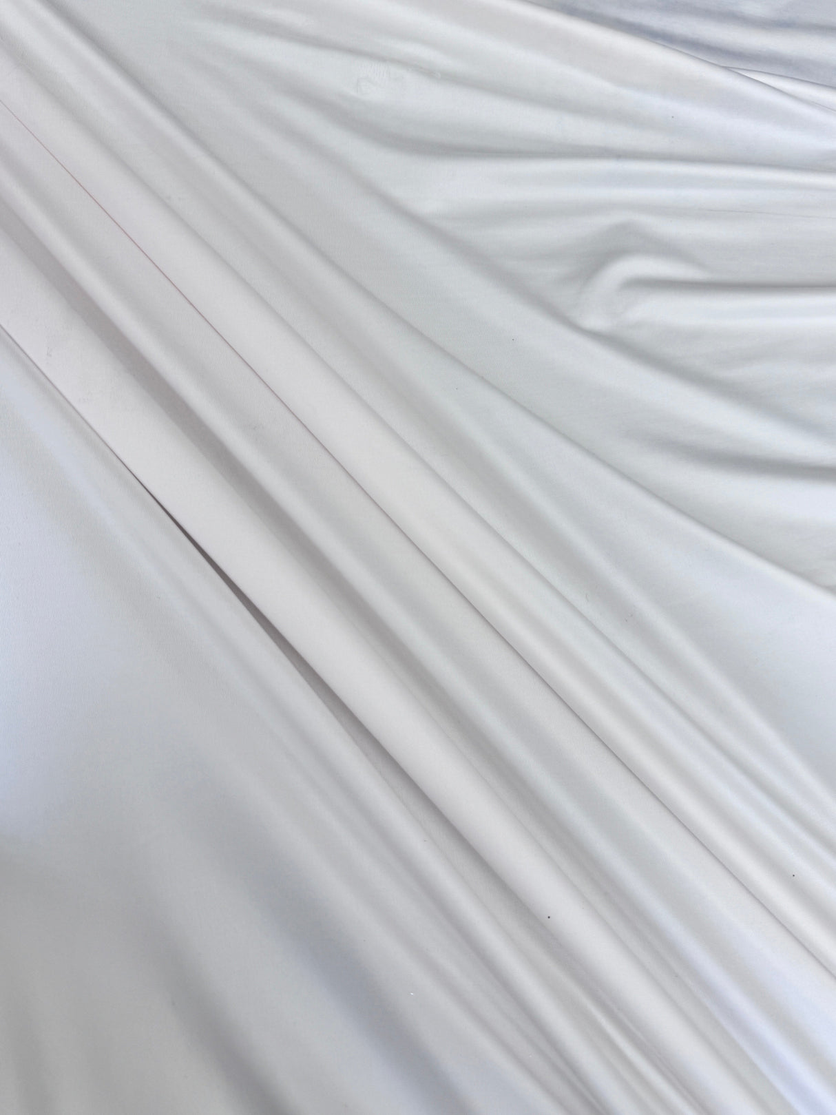 Ivory 4-Way Stretch Faux Leather