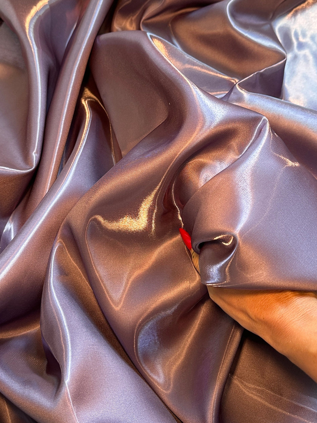 Liquid Bridal Satin Mauve