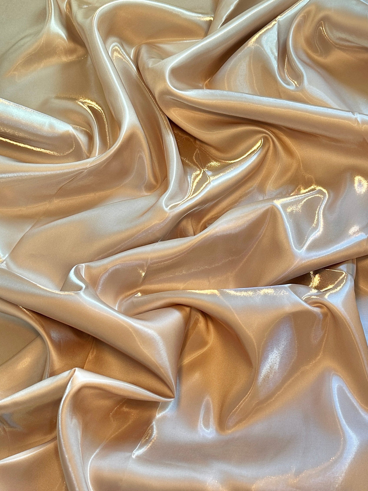 Liquid Bridal Satin Champagne