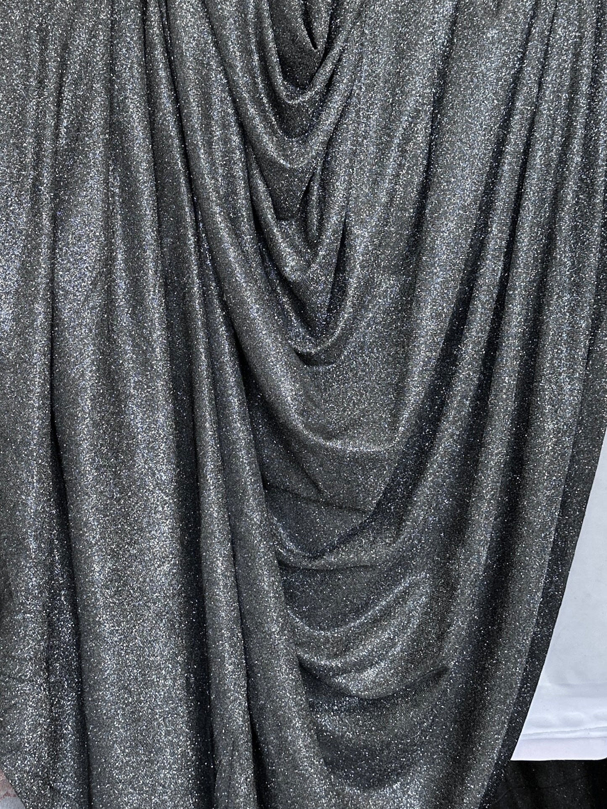 Stretch Metallic Lurex Silver