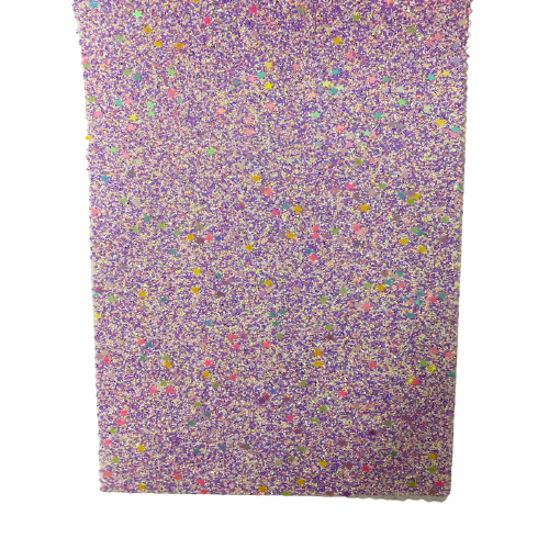 Glitter Vinyl Fabric Stardust Iridescent