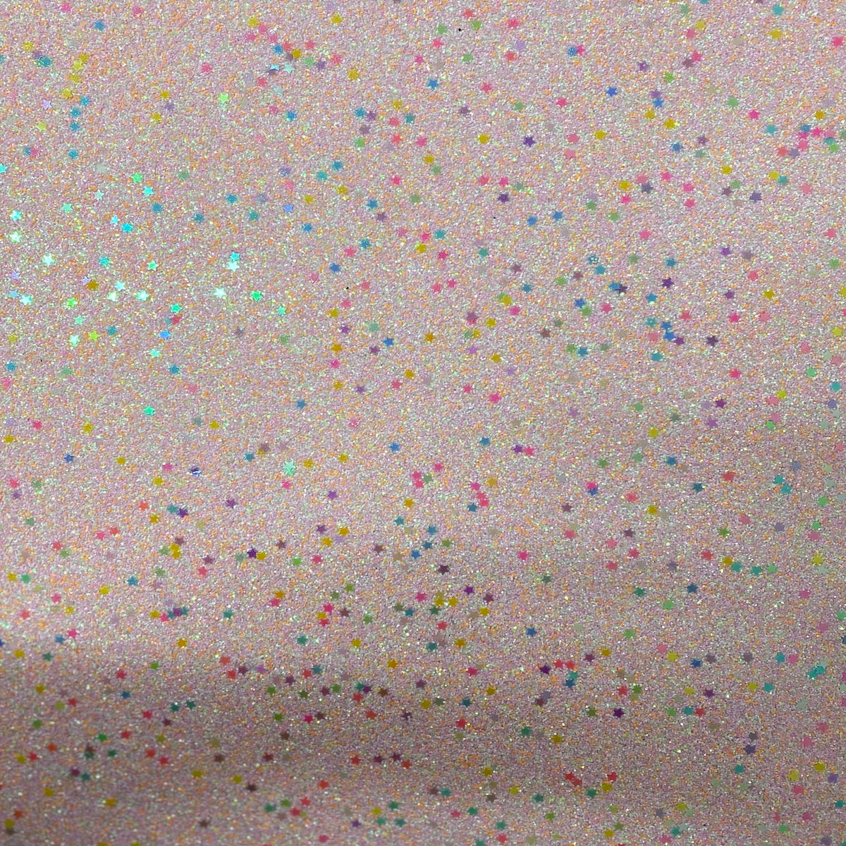 Glitter Vinyl Fabric Stardust Iridescent