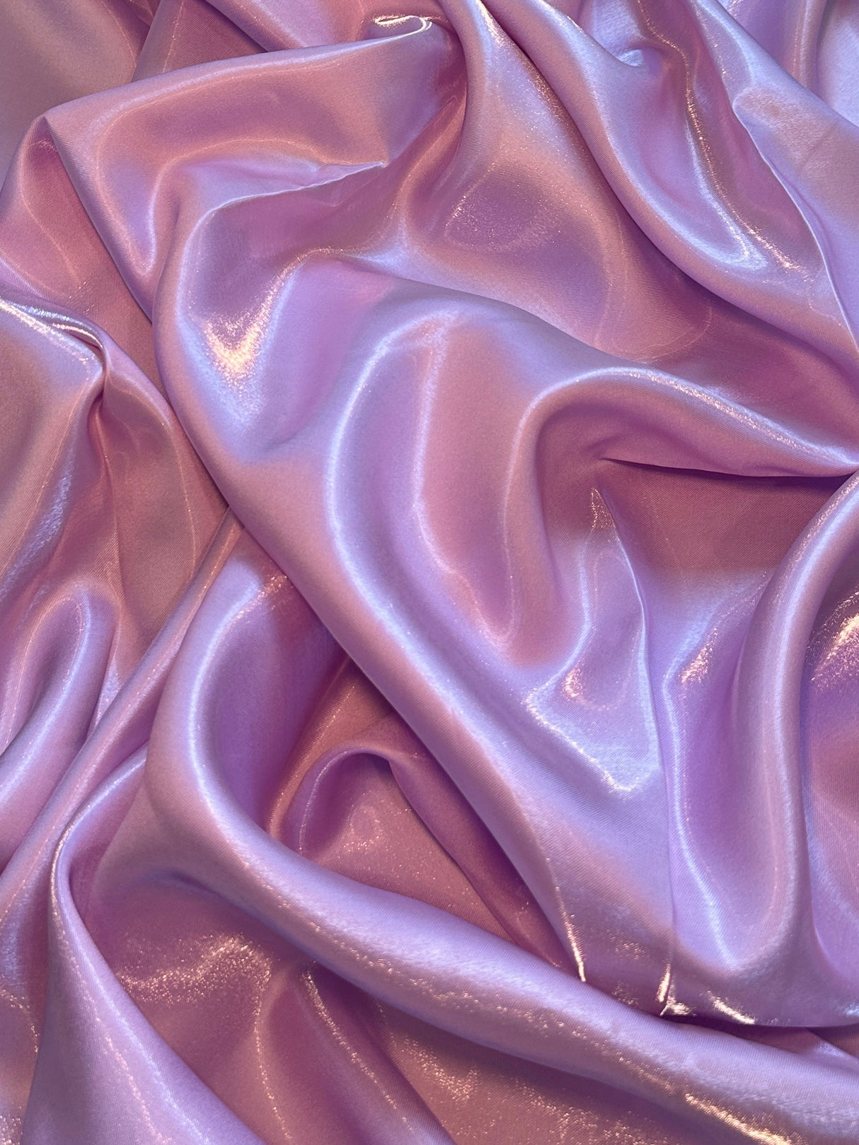 Lilac Liquid Bridal Satin