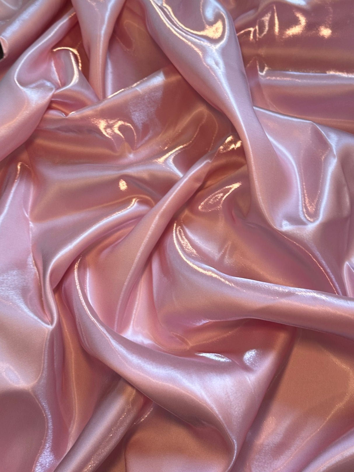Liquid Bridal Satin Baby Pink