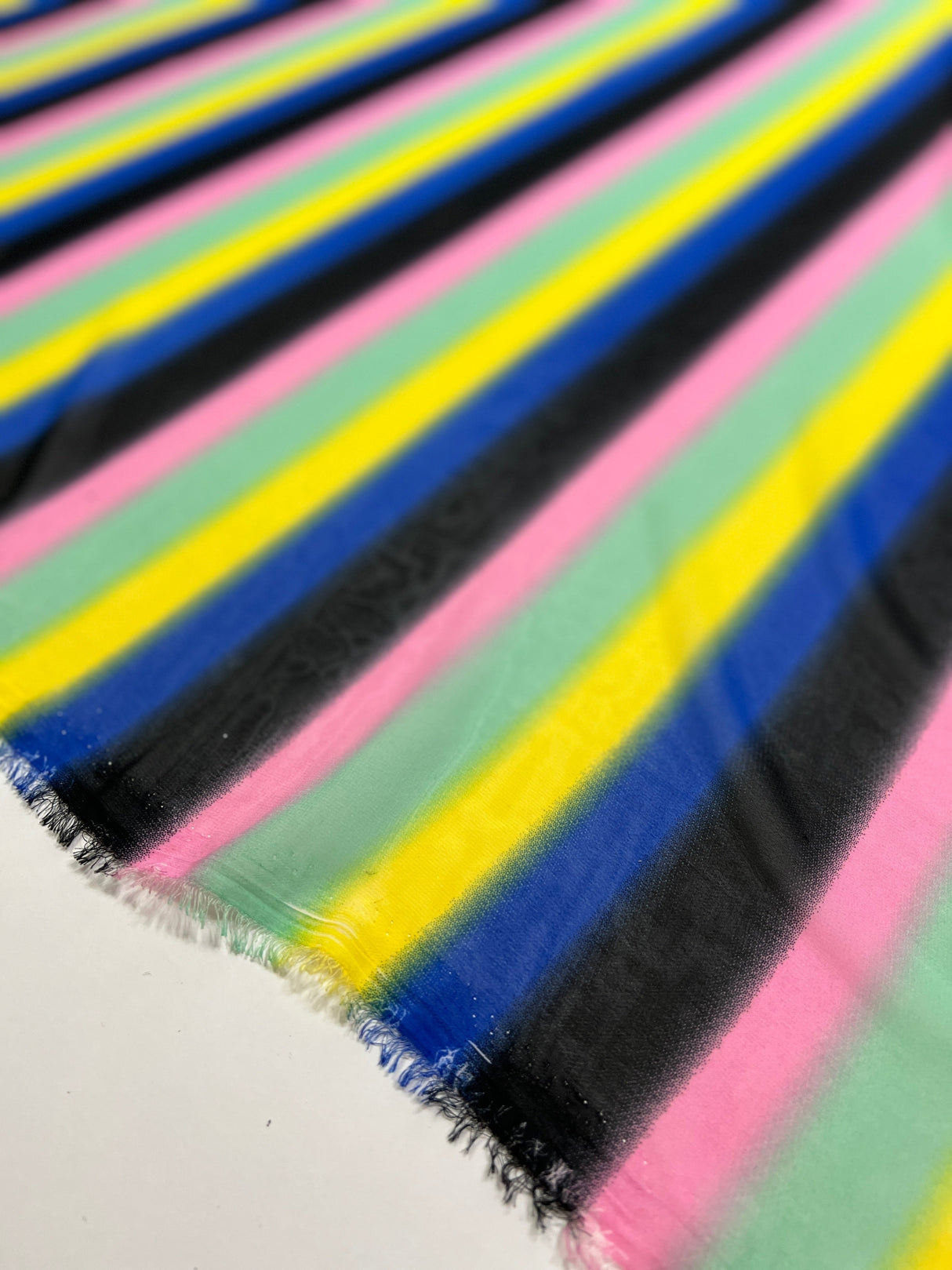 Printed Chiffon Rainbow Multi