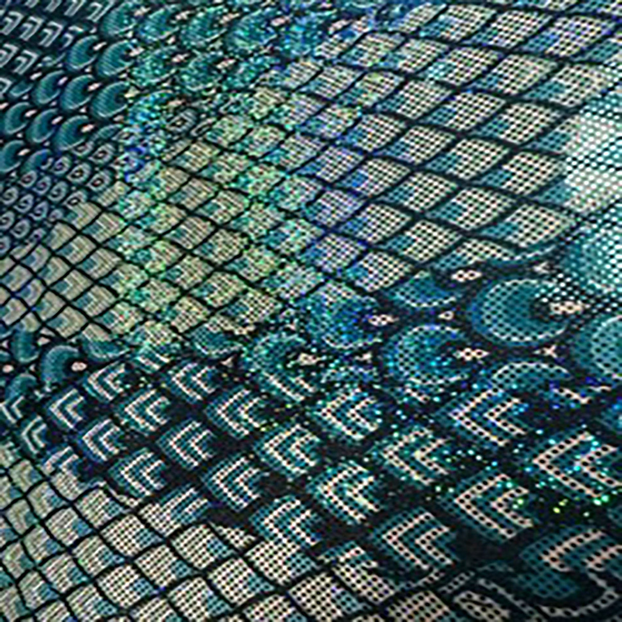 Nylon Spandex Mermaid Hologram Fabric 60"