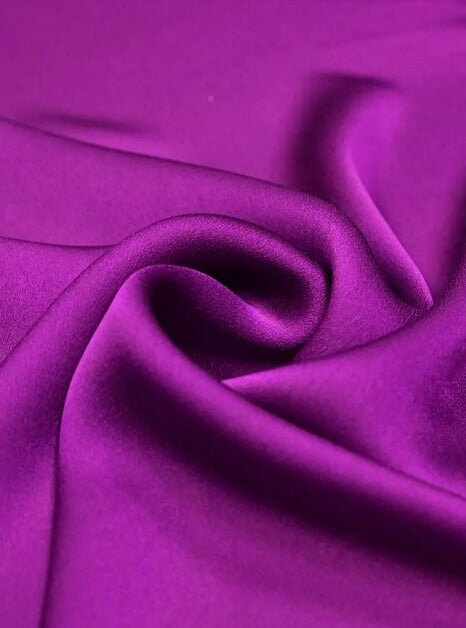 Magenta Stretch Satin