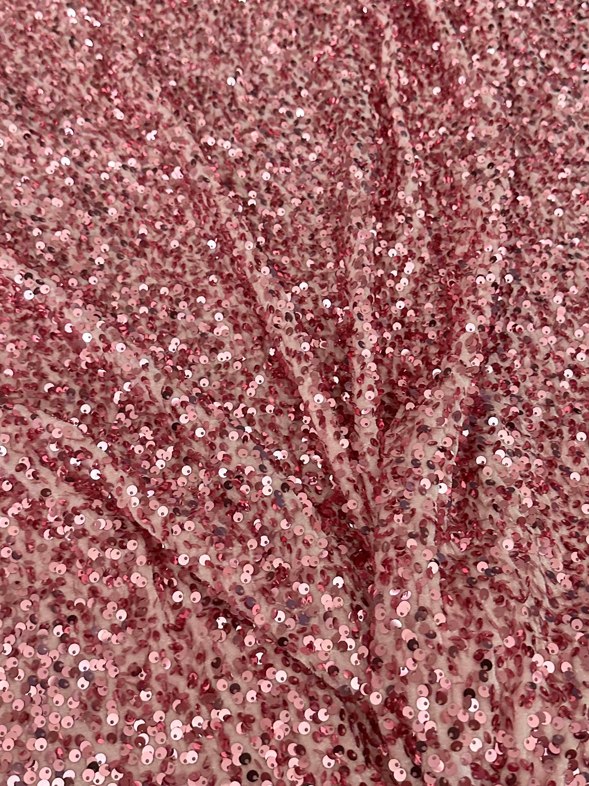 Sequin Velvet Blush