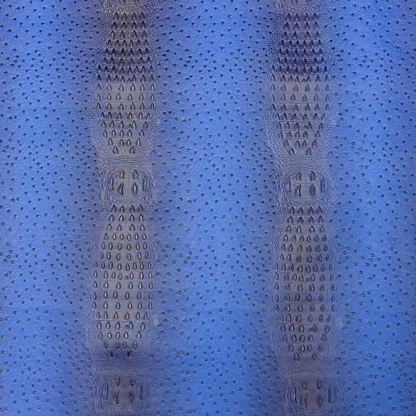 Faux Leather Vinyl Fabric Gatorich II Style, Felt Backed, 54/56" Width, Stiff Texture for Crafts