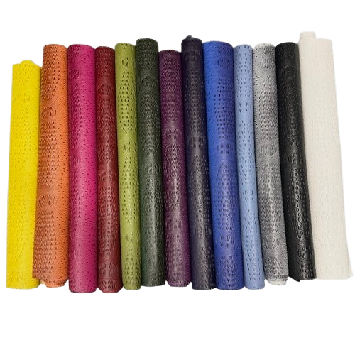 Faux Leather Vinyl Fabric Gatorich II Style, Felt Backed, 54/56" Width, Stiff Texture for Crafts