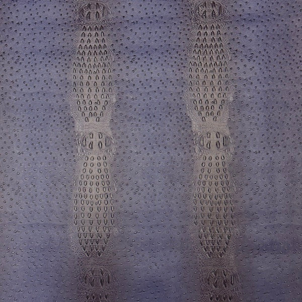 Faux Leather Vinyl Fabric Gatorich II Style, Felt Backed, 54/56" Width, Stiff Texture for Crafts