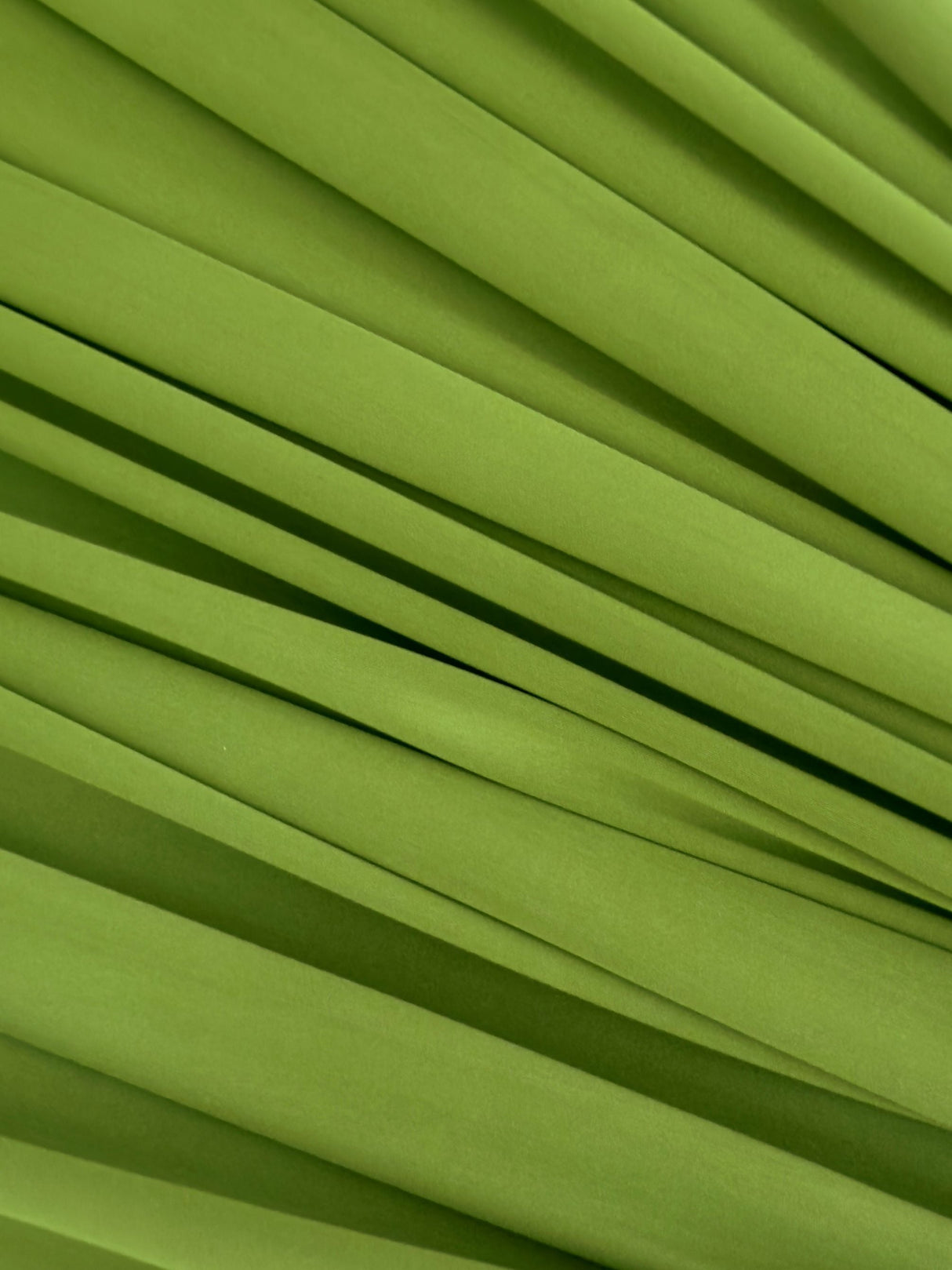 Shiny Yoga Nylon Spandex Apple Green