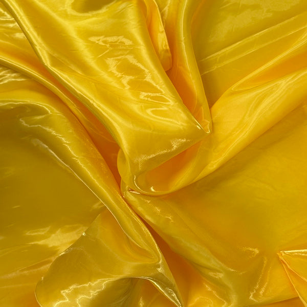 Bridal Satin Fabric Crystalized Reflective Liquid
