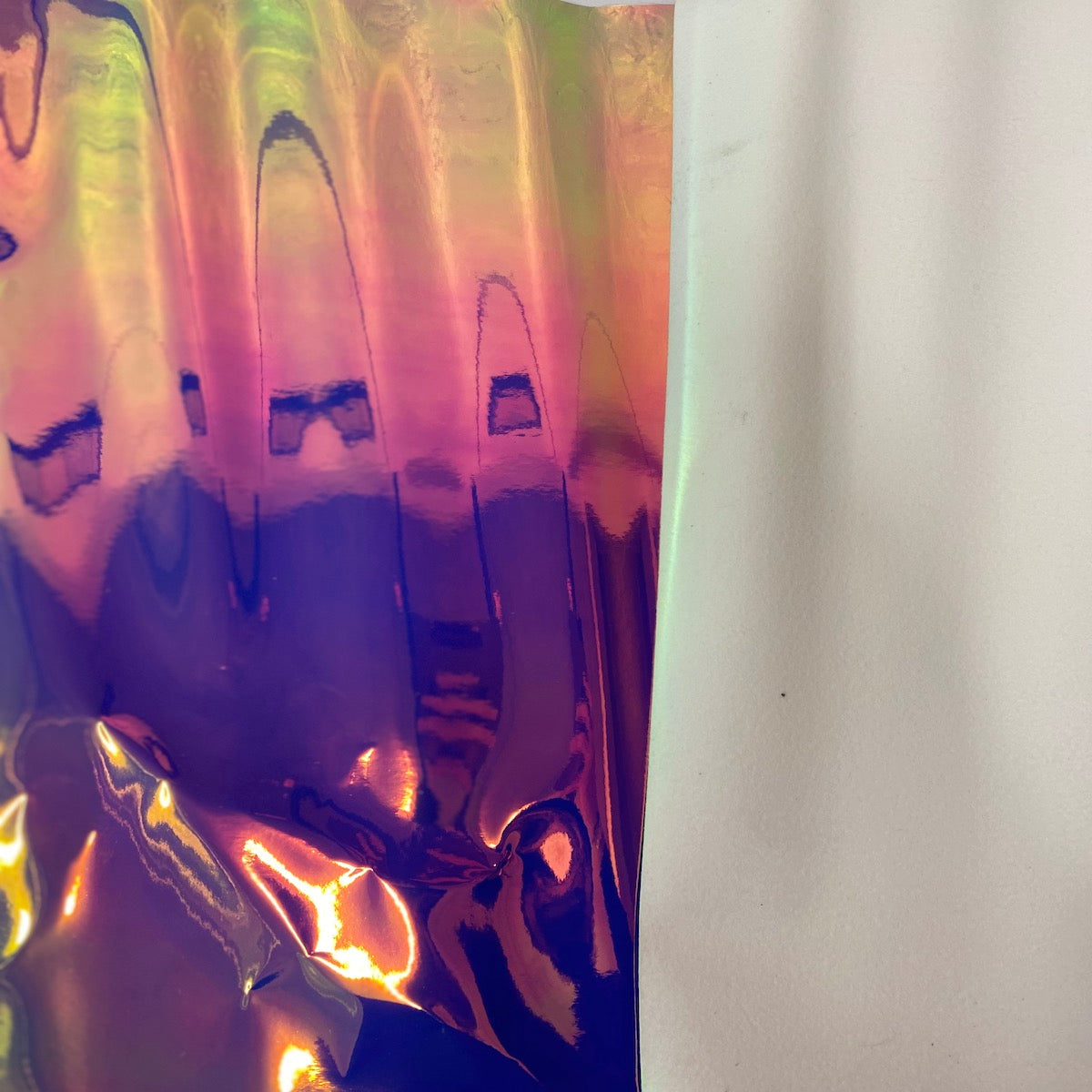 Reflective Mirror Vinyl Fabric