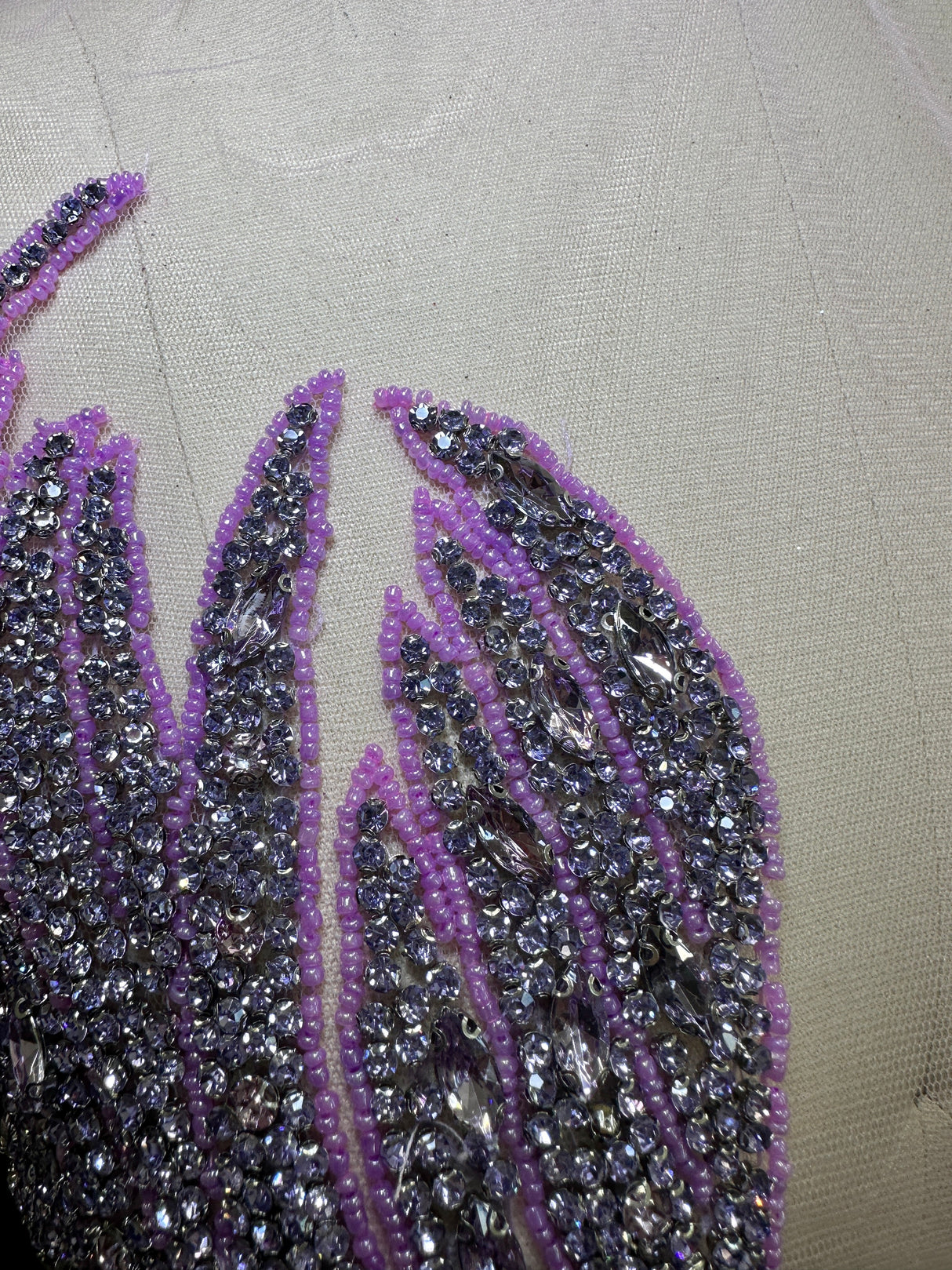 Rhinestone Bodice Applique