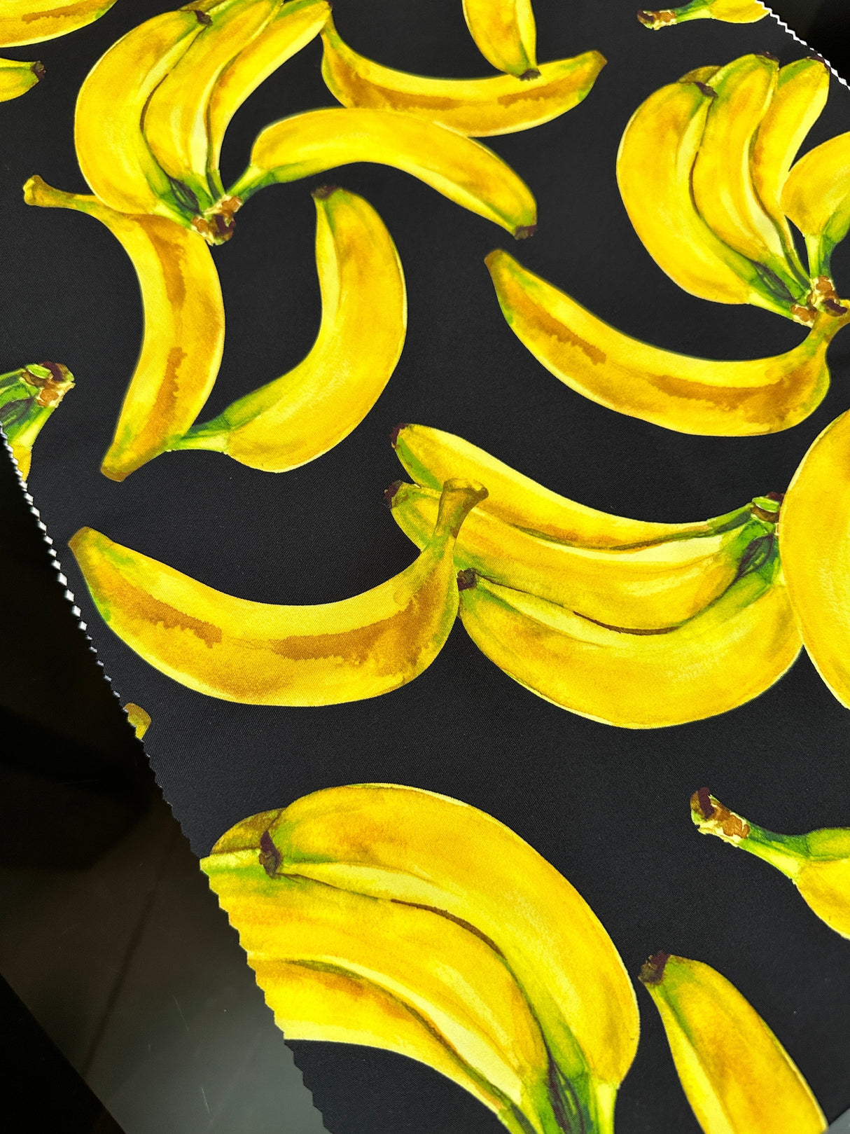 Printed Nylon Spandex Banana