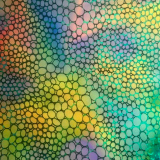 Hologram Wasp Nest 4-Way Stretch Fabric