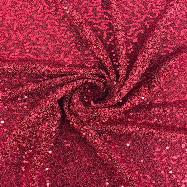 Metallic Lurex Stretch Sequins Fabric