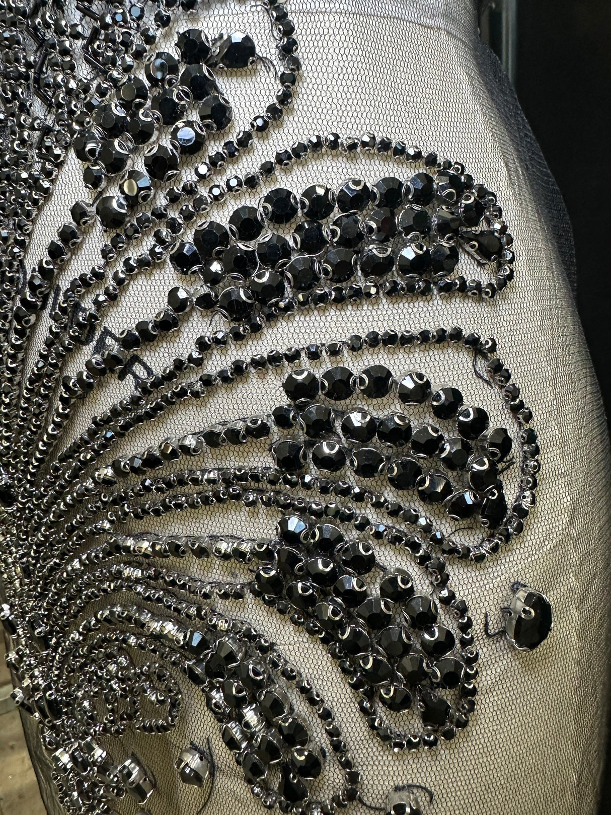 Rhinestone Bodice Applique