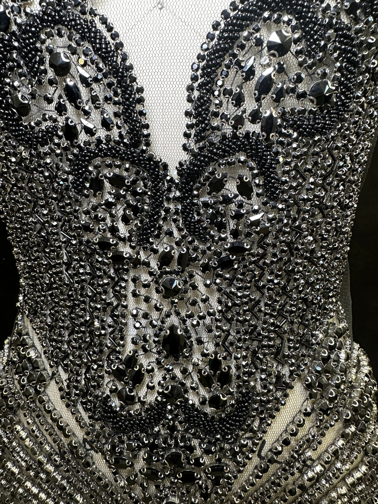 Rhinestone Bodice Applique