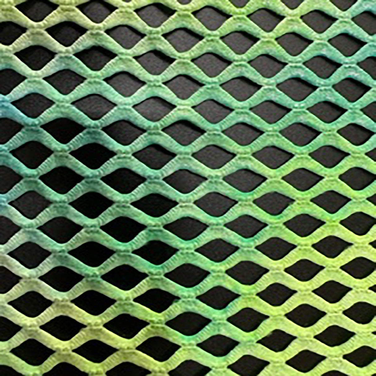 Stretch Fishnet Tie-Dye Diamond Fabric 50"