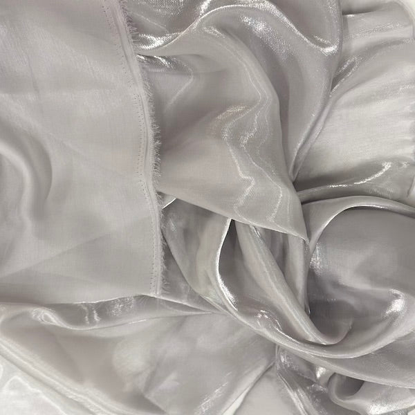 Reflective Faux Silk Chiffon Fabric
