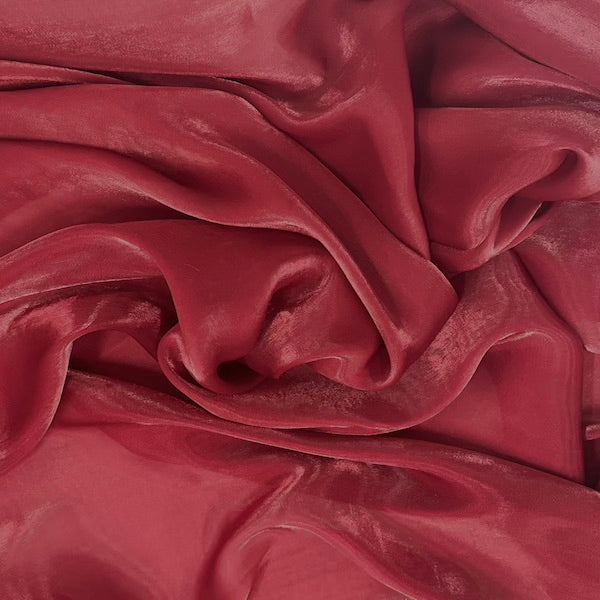 Reflective Faux Silk Chiffon Fabric
