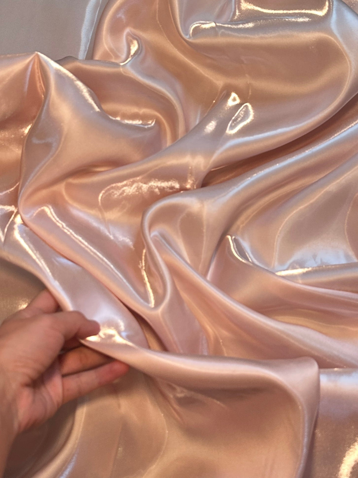 Liquid Bridal Satin Blush