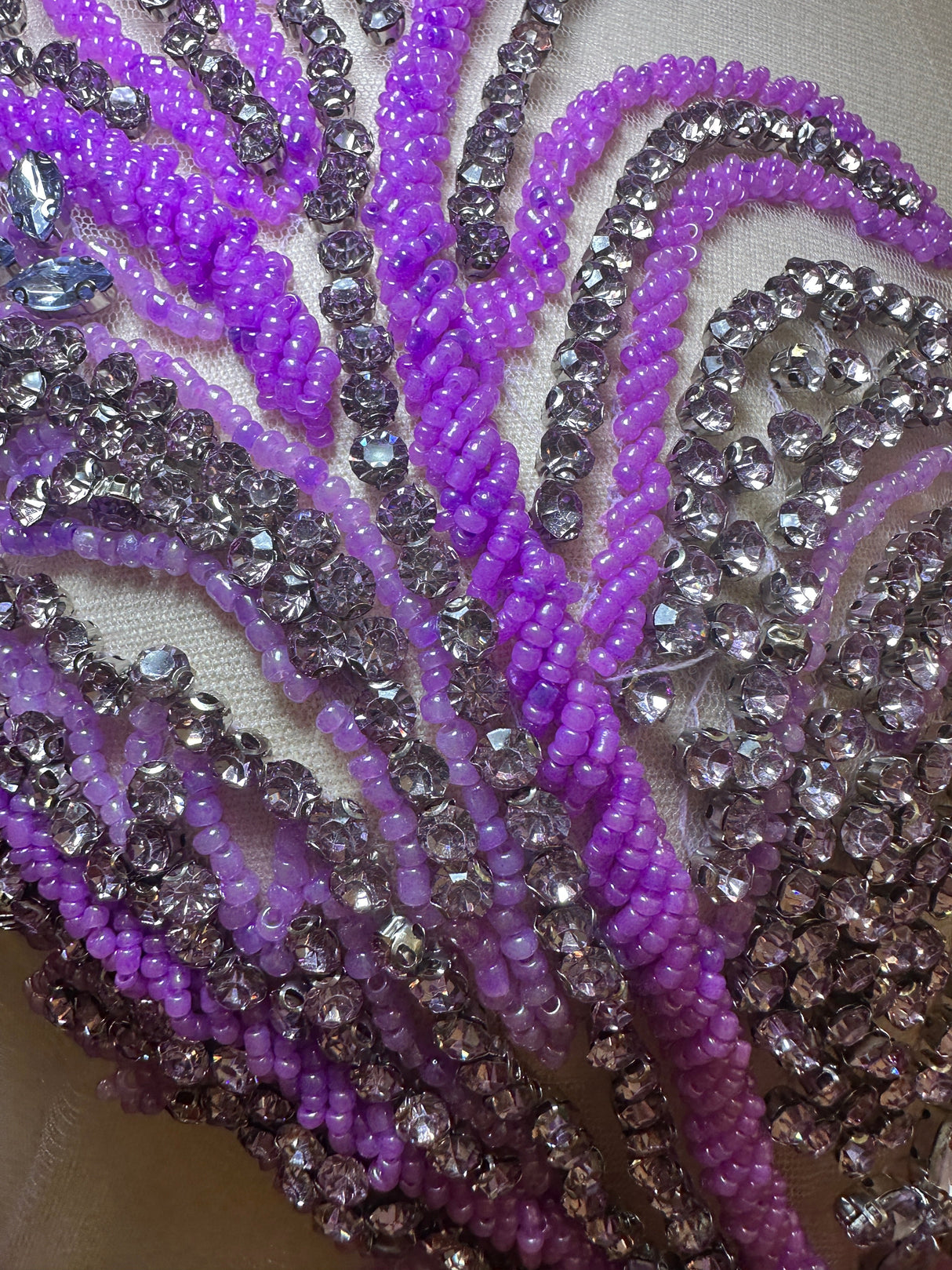 Rhinestone Bodice Applique