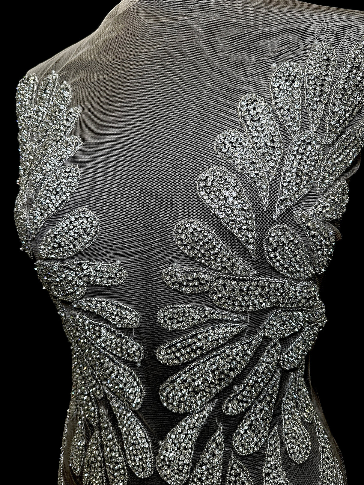 Rhinestone Bodice Applique