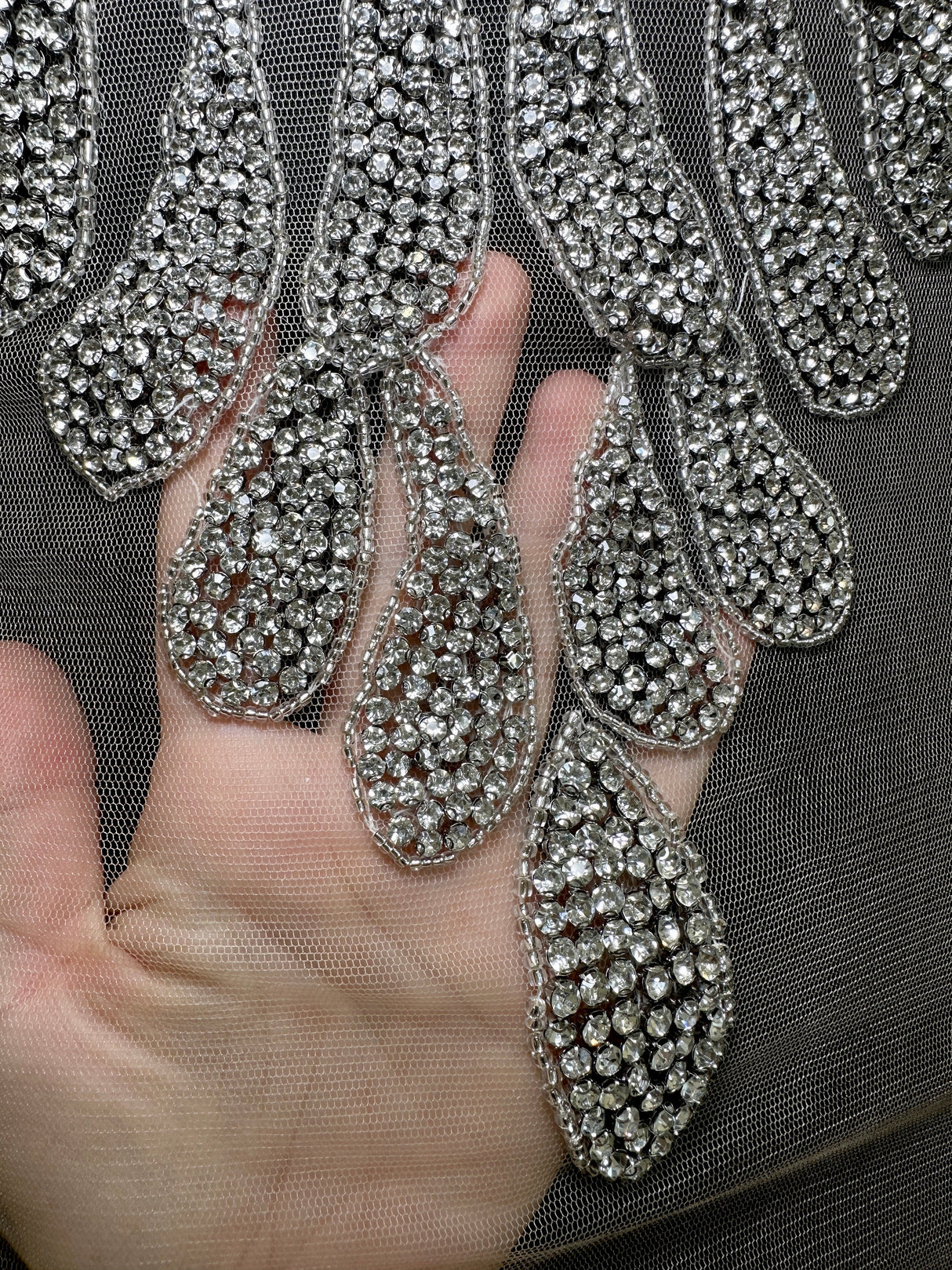 Rhinestone Bodice Applique