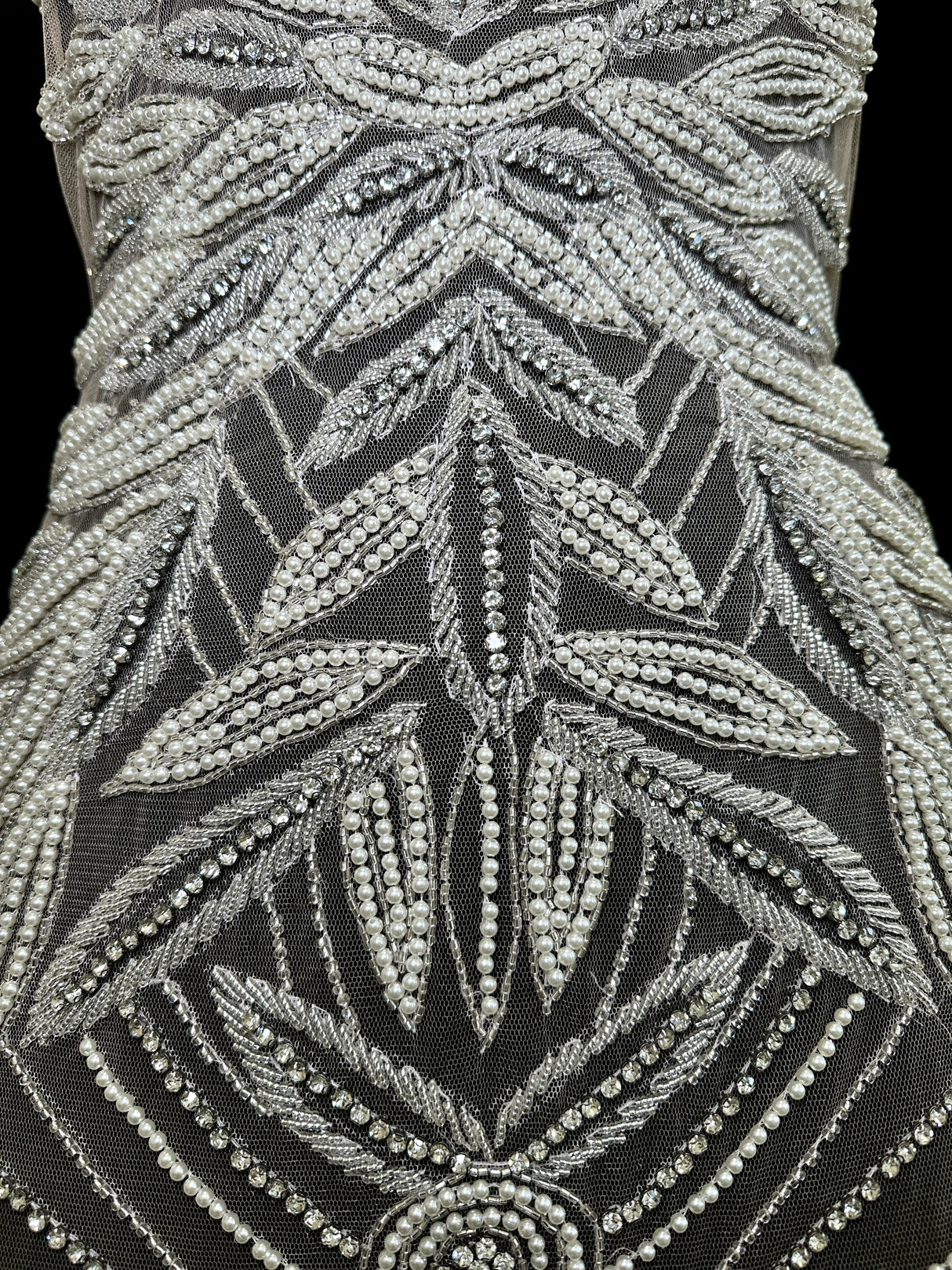 Rhinestone Bodice Applique