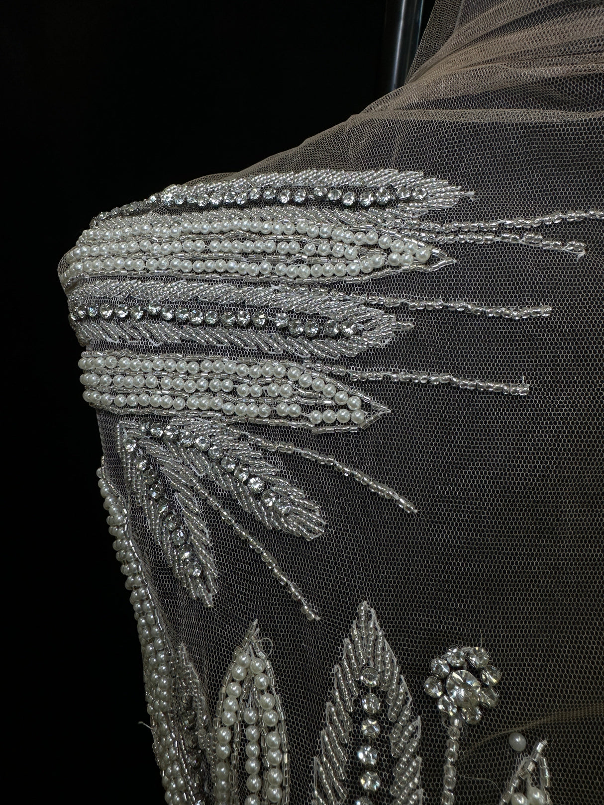 Rhinestone Bodice Applique