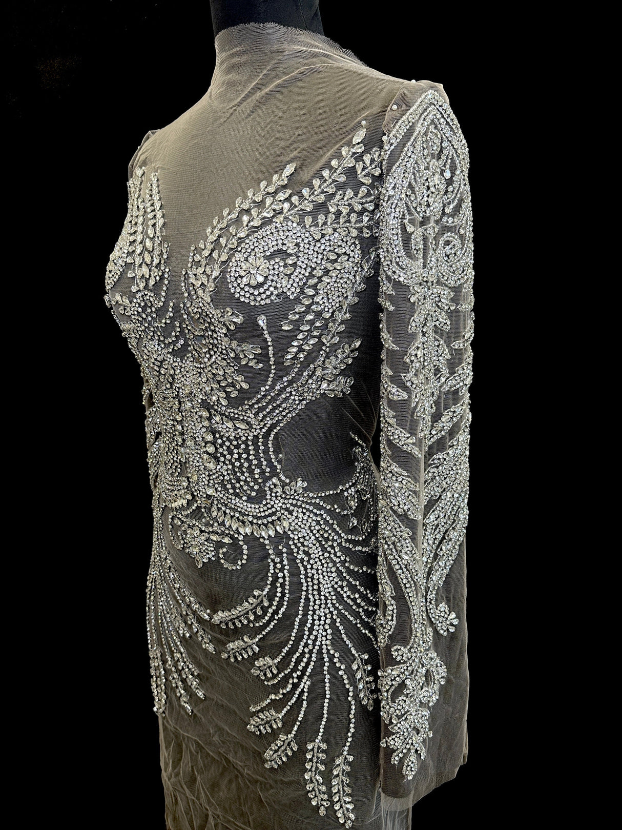 Rhinestone Bodice Applique