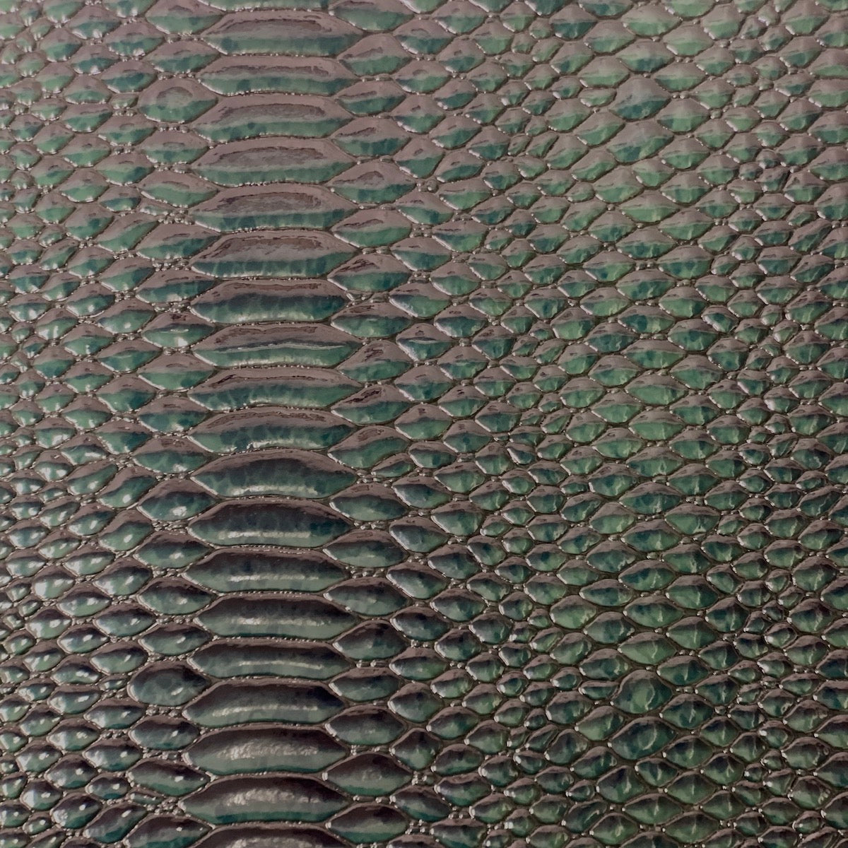 Culebra Patent 3D Embossed Snake Skin Vinyl Fabric - 3D Embossed Snake Skin, 54" Width (1 Yard)