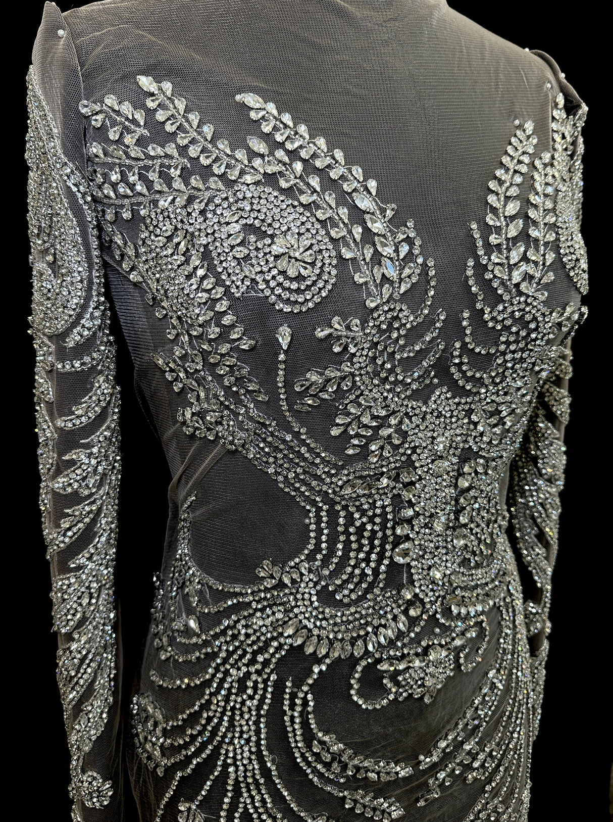 Rhinestone Bodice Applique