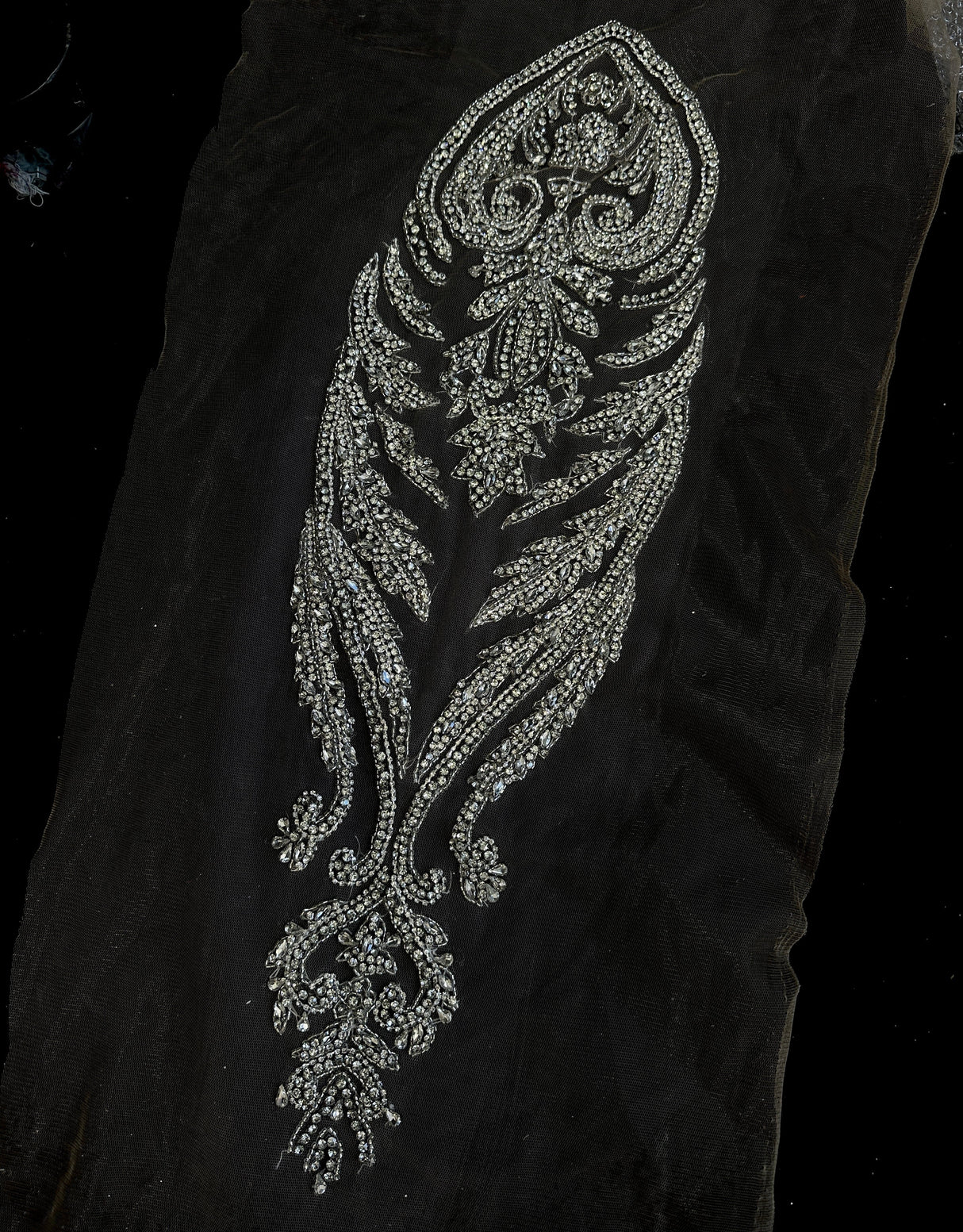 Rhinestone Bodice Applique