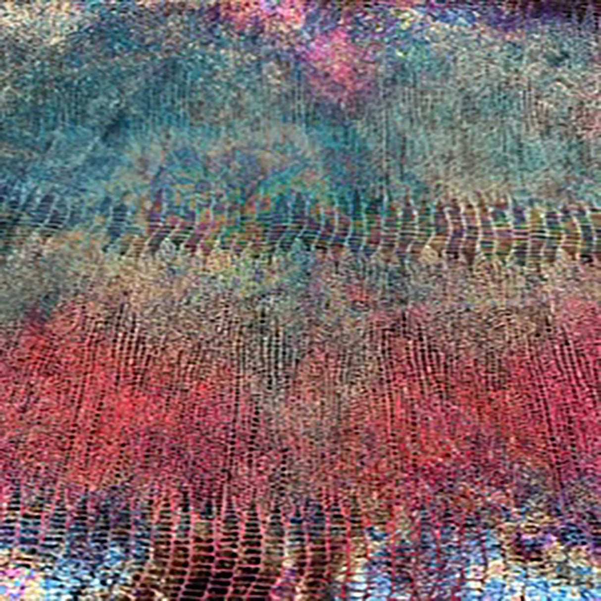 Stretch Tie Dye Lizard Skin Velvet Fabric