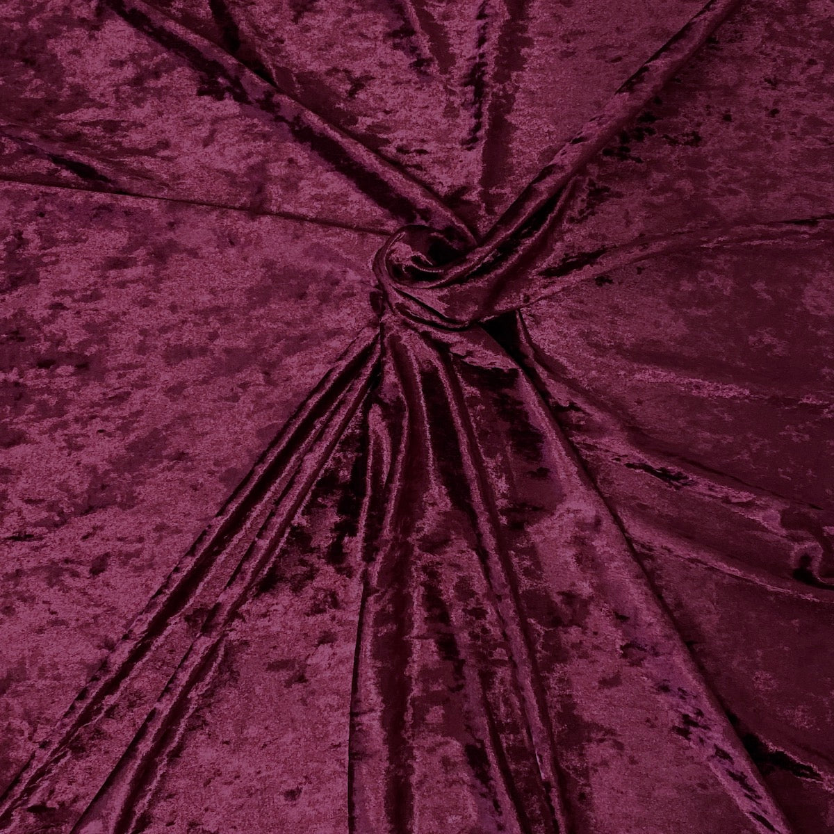 Crushed Stretch Velvet Fabric by the Yard