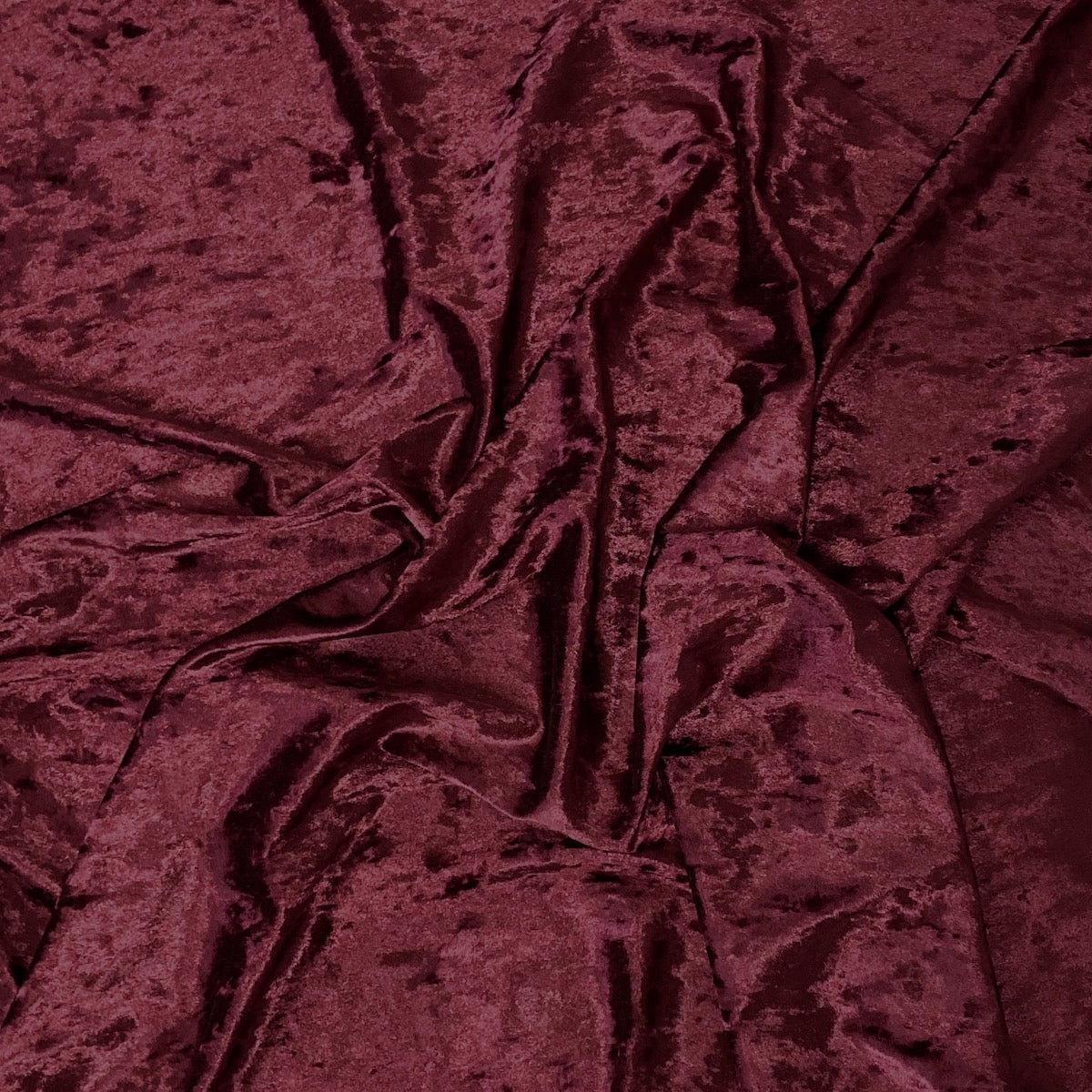 Crushed Stretch Velvet Fabric by the Yard
