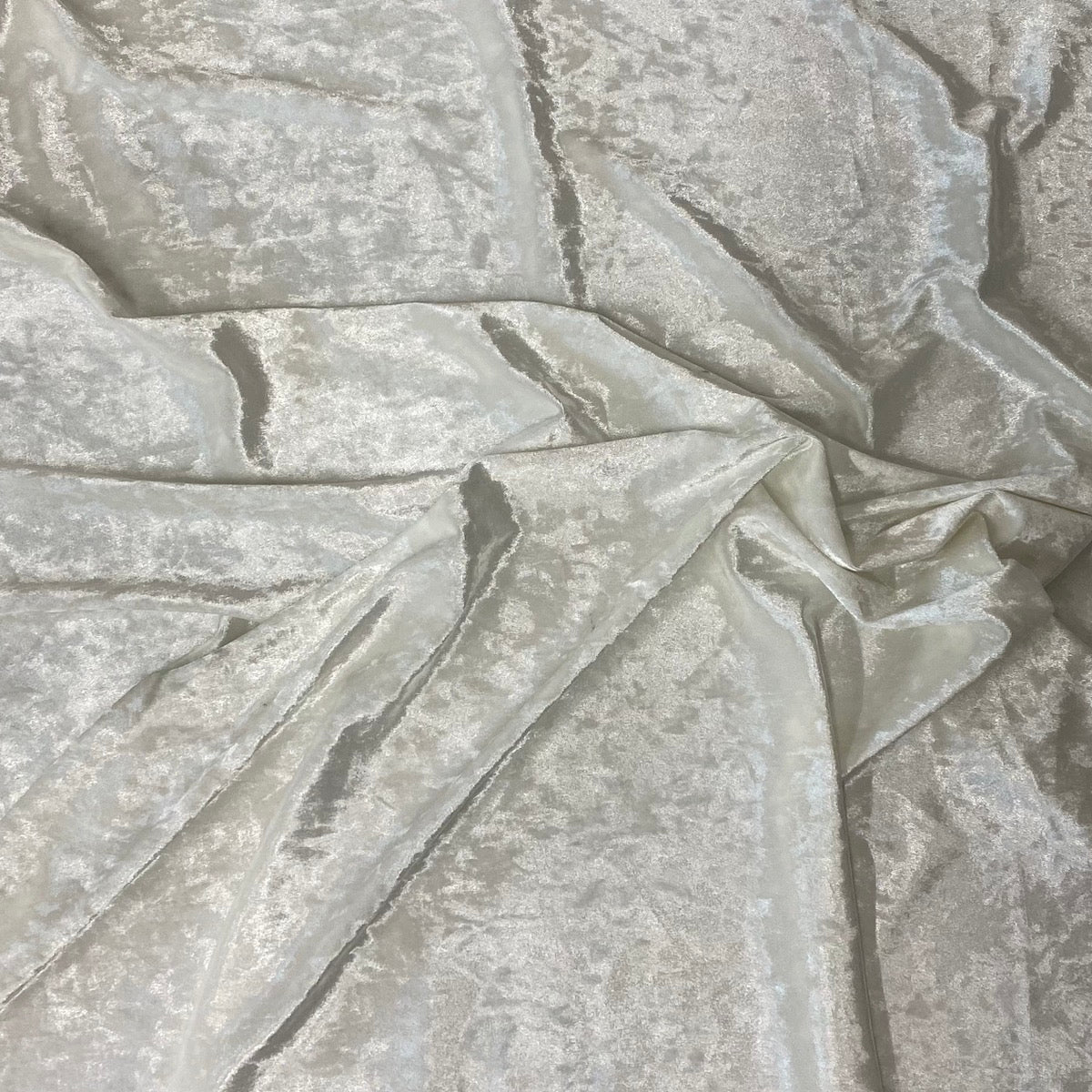 Crushed Stretch Velvet Fabric by the Yard