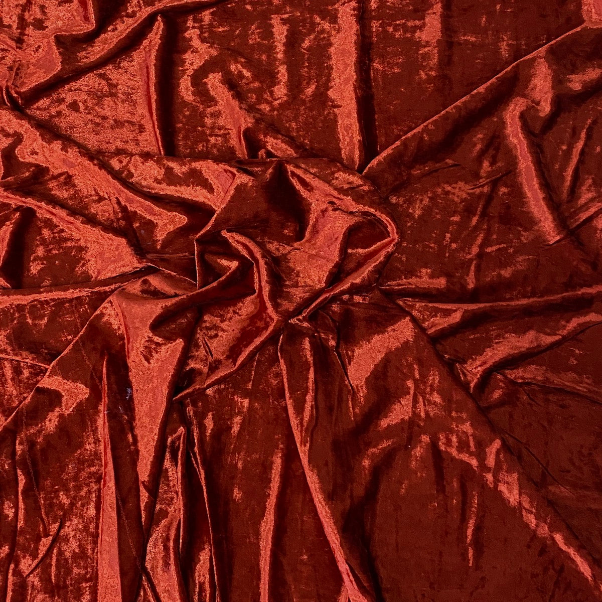 Crushed Stretch Velvet Fabric by the Yard