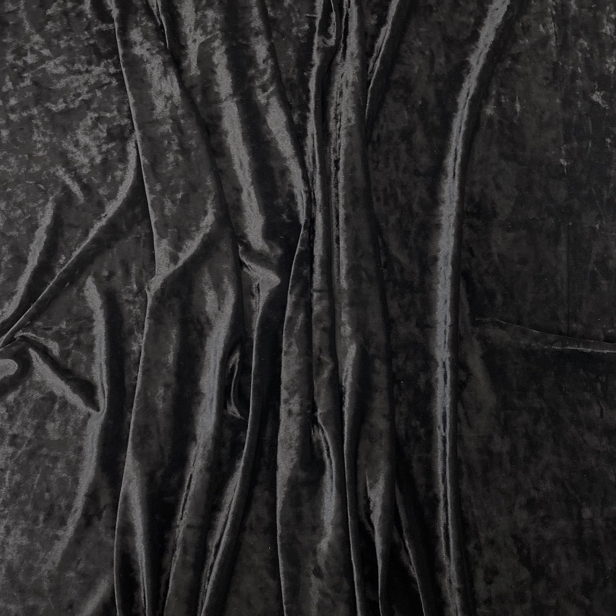 Crushed Stretch Velvet Fabric by the Yard
