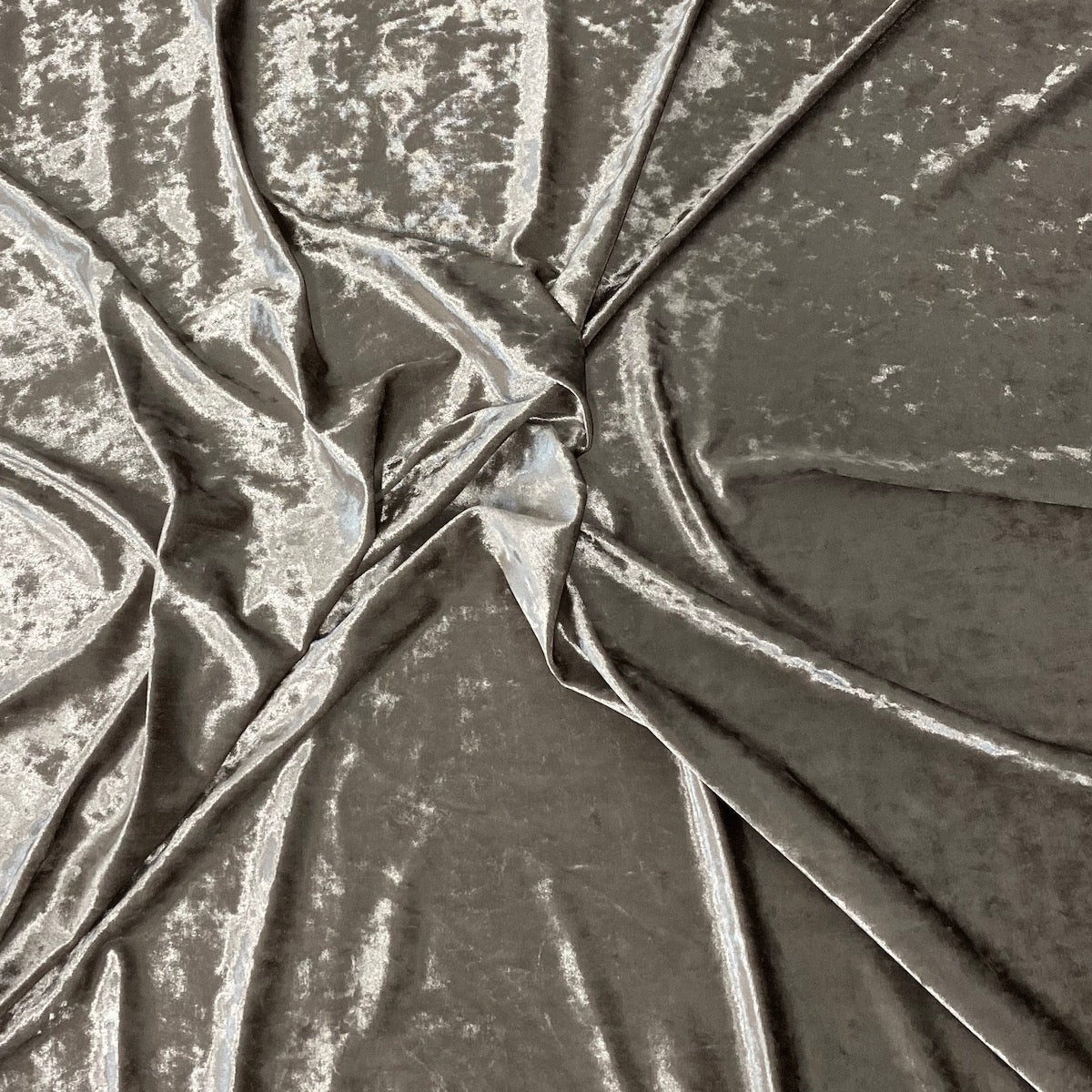 Crushed Stretch Velvet Fabric by the Yard