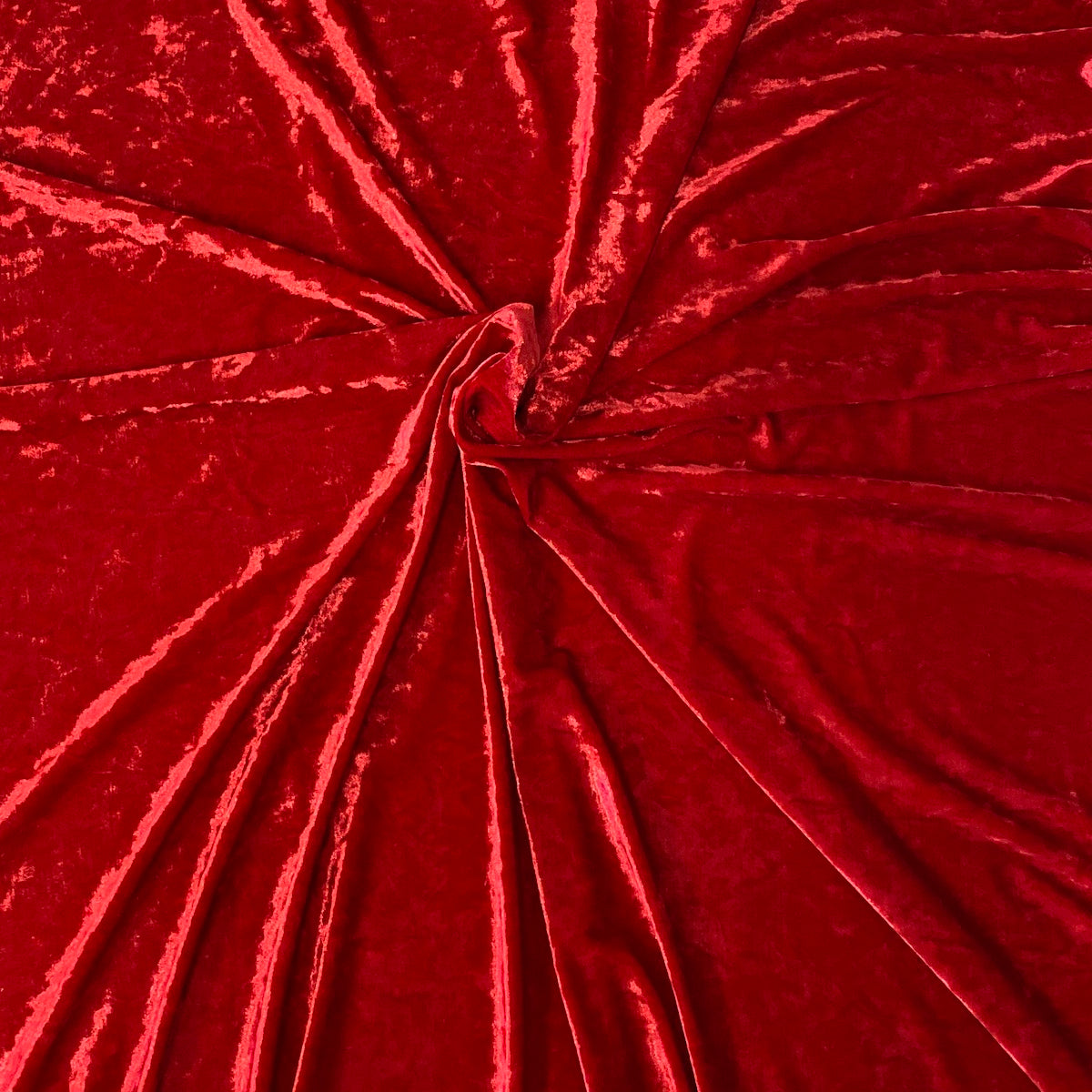 Crushed Stretch Velvet Fabric by the Yard