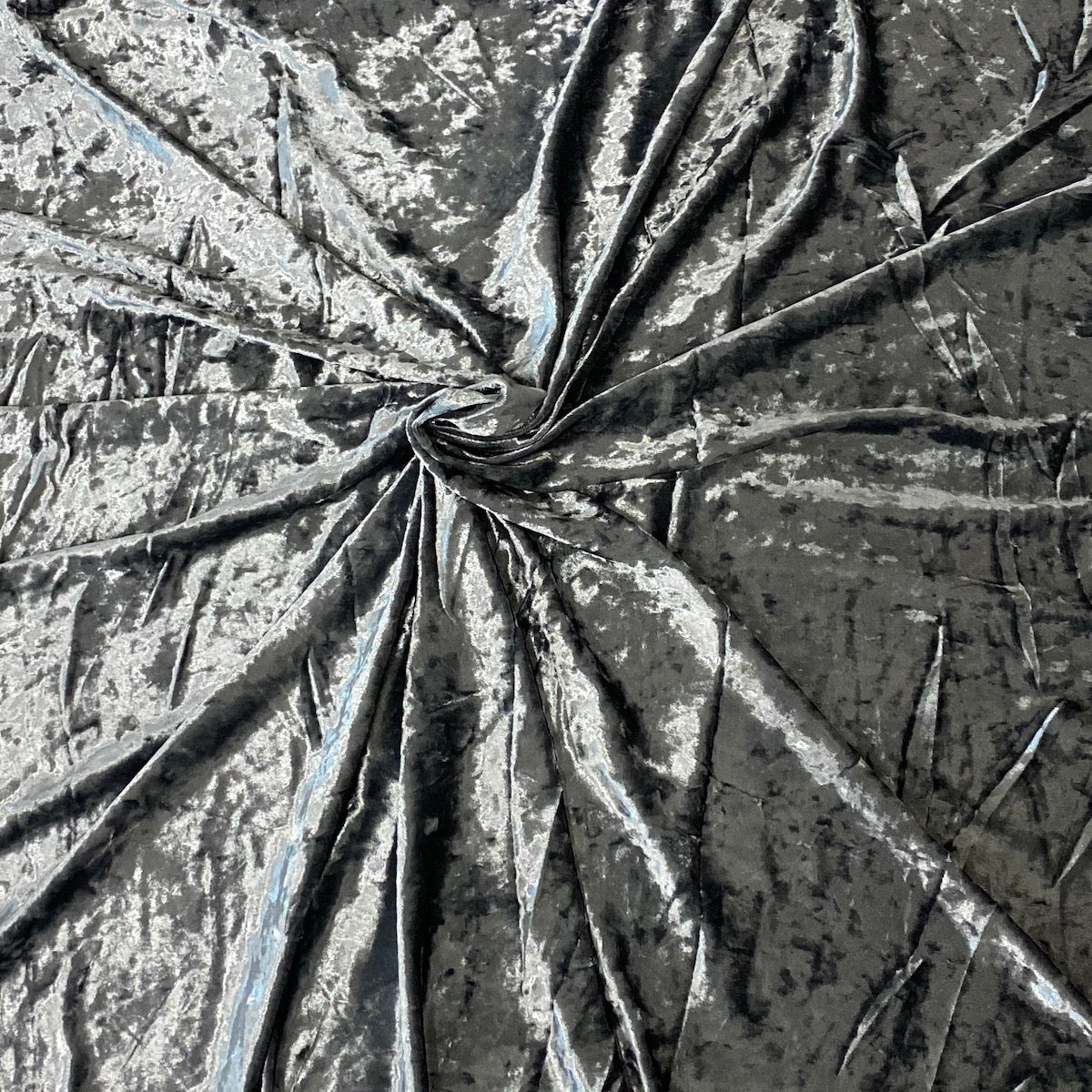 Crushed Stretch Velvet Fabric by the Yard