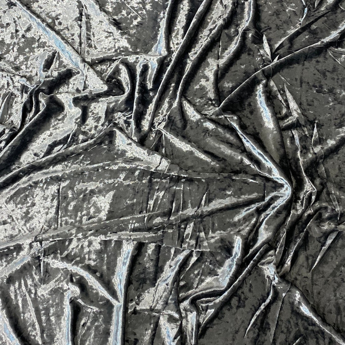 Crushed Stretch Velvet Fabric by the Yard