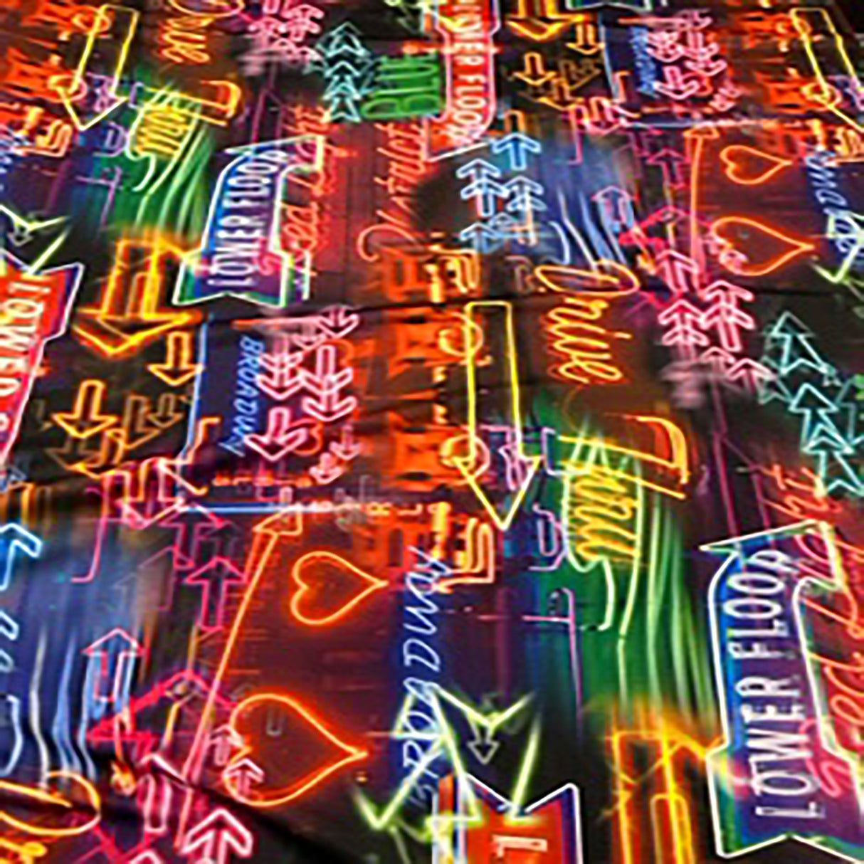 Polyester Spandex Graphic Print Fabric 4-Way Stretch 60"